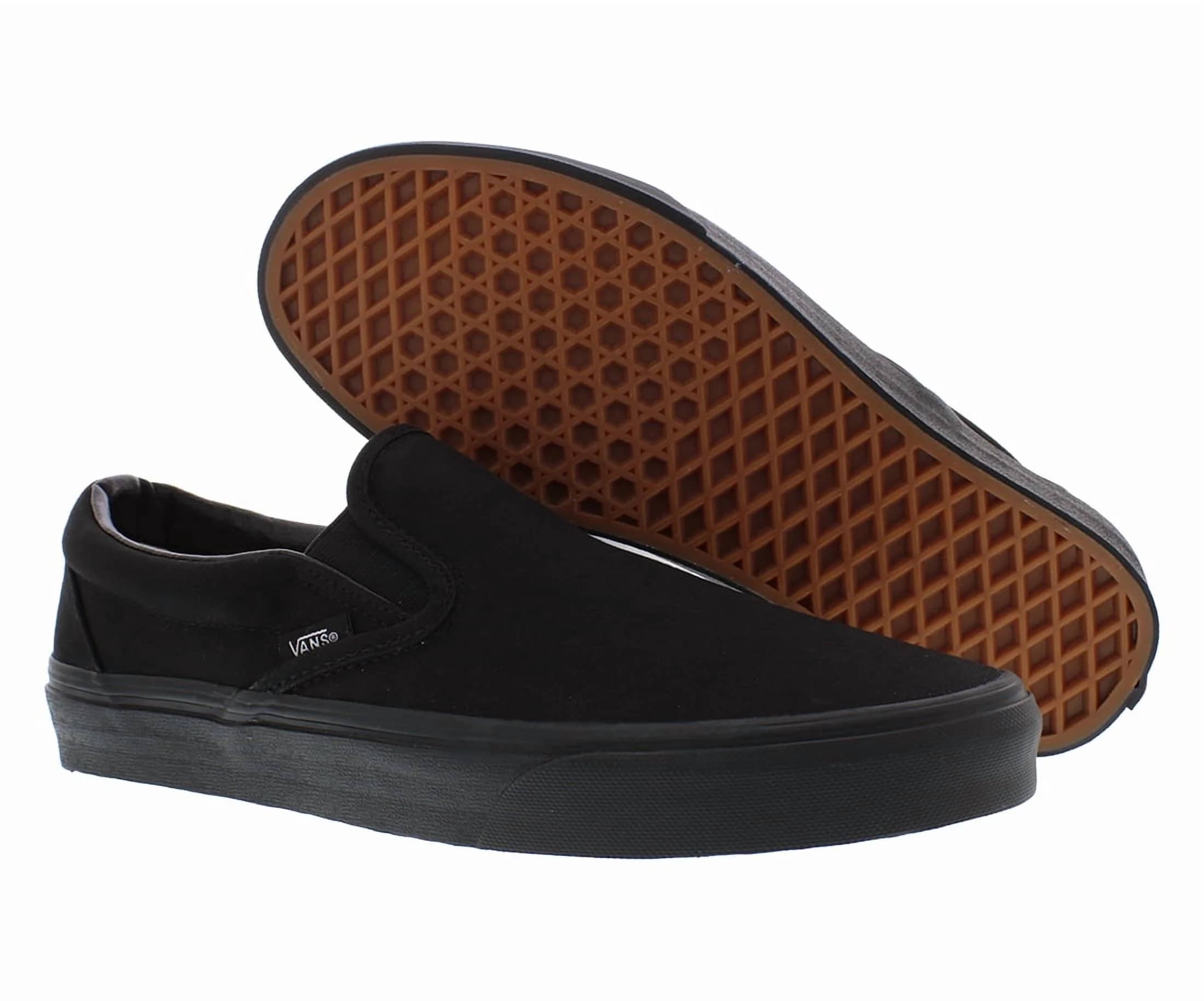 Vans Classic Slip-On Sneaker Gray Full Size Run New