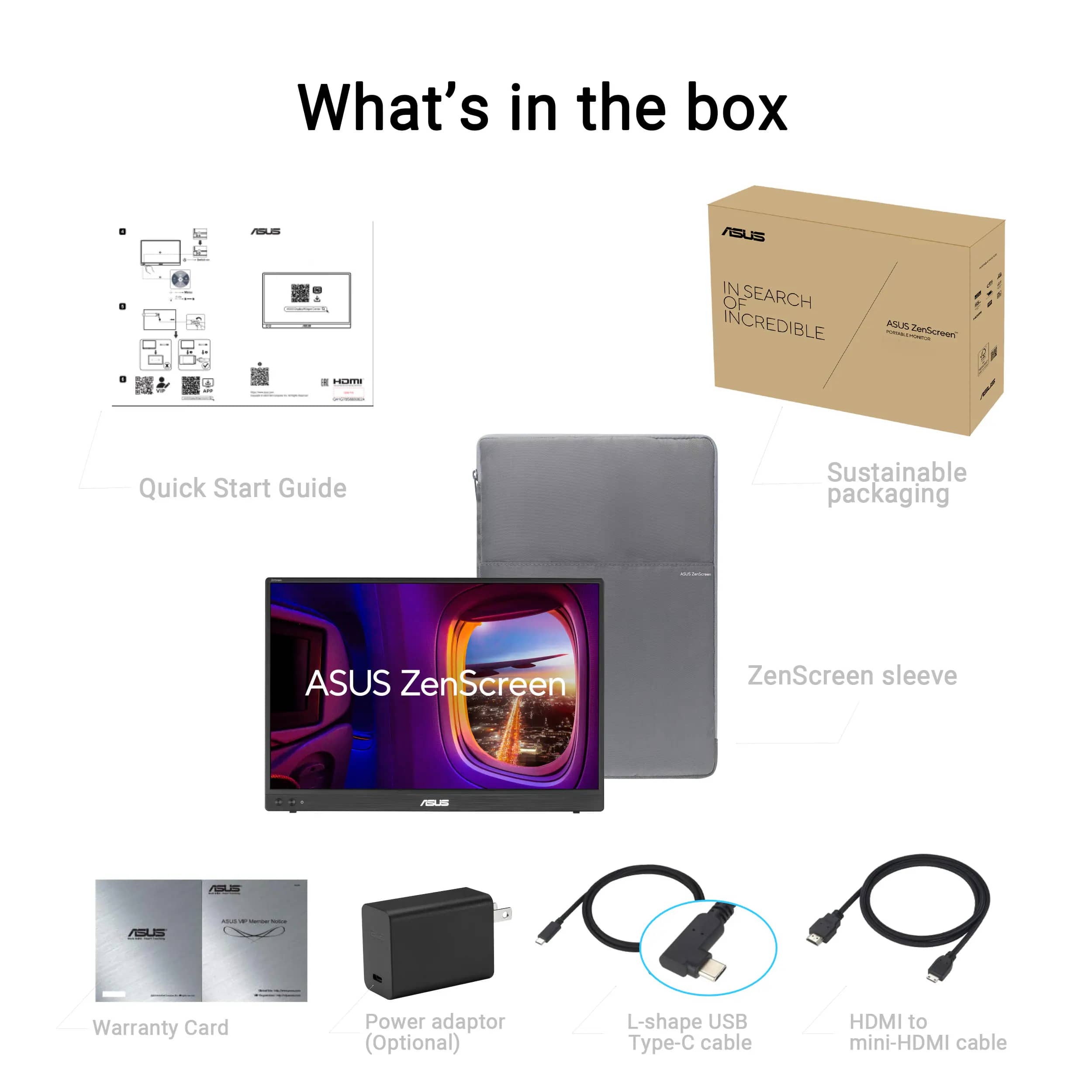 ASUS MB16FC Monitors New