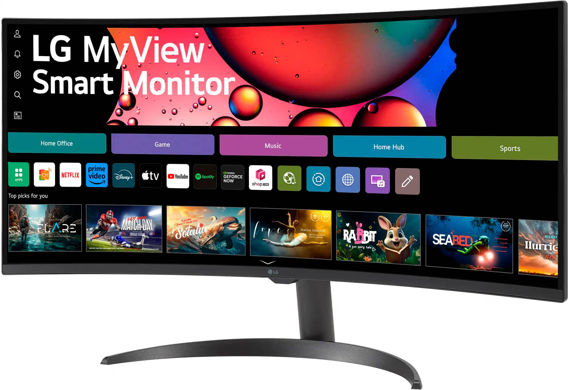 LG 34SR60QC-B Monitors New
