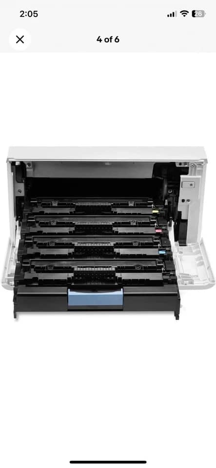 HP HP Color LaserJet Enterprise M455dn Printers White Refurbished - Excellent