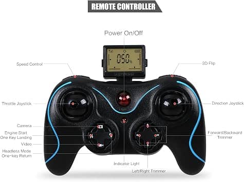 Holy Stone F181C Quadcopters & Multirotors Black Drone Only New