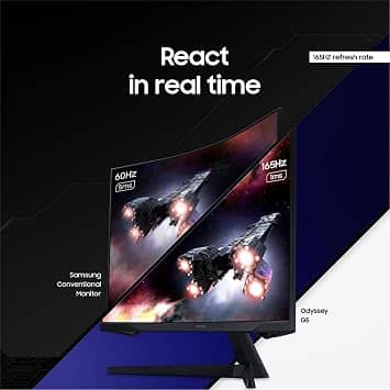 Samsung Odyssey G55C Monitors 27" New