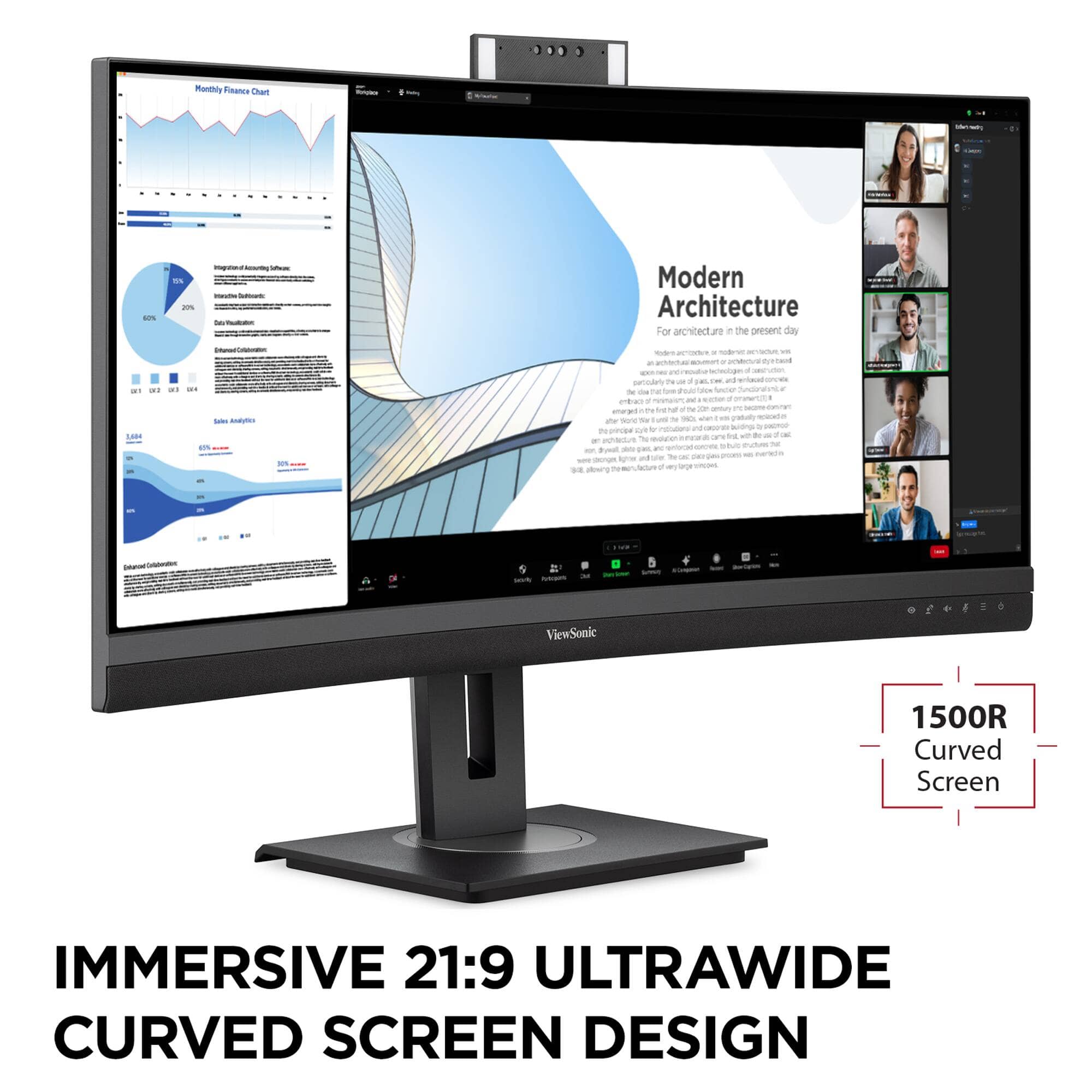 ViewSonic VG3457CV Monitors New