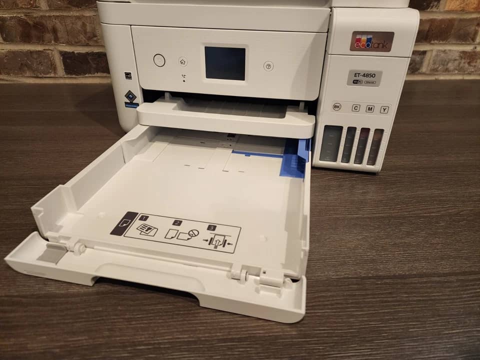 Epson EcoTank ET-4850 Printers Black Refurbished - Excellent