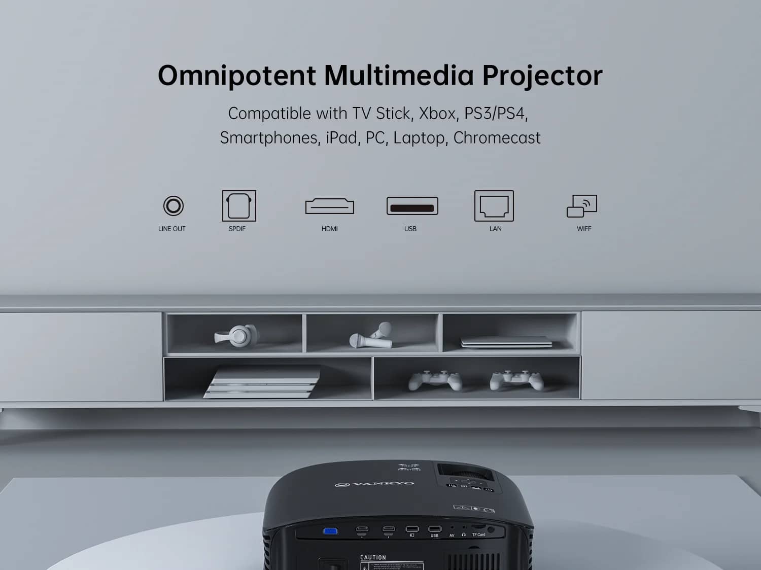 Vankyo Leisure 510W Projectors New