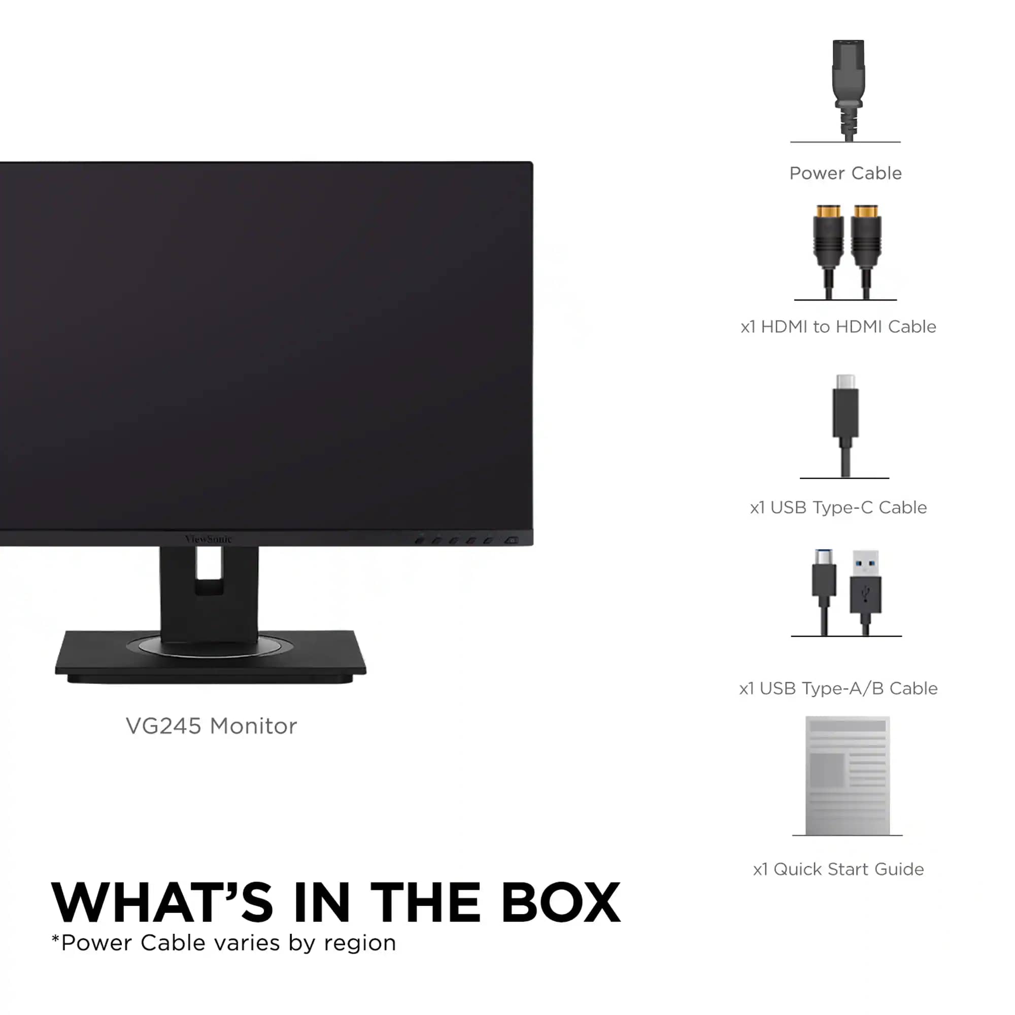 ViewSonic VG245 Monitors New
