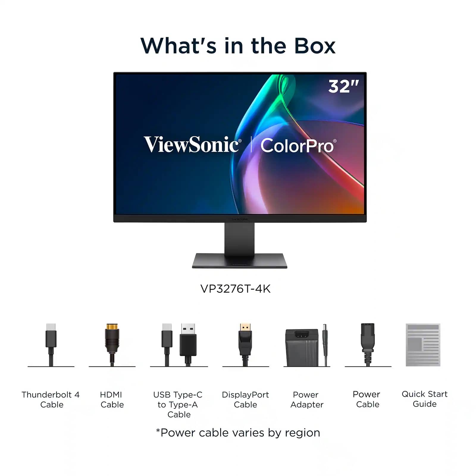 ViewSonic VP3276T-4K Monitors New