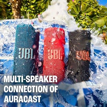 JBL Grip Portable Bluetooth Speakers Black New