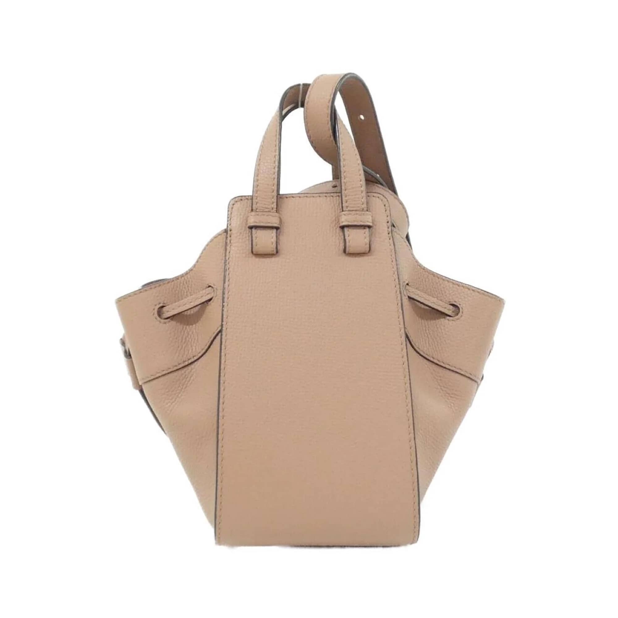 Loewe Hammock Women's bags Compact Beige Calfskin Used - Good