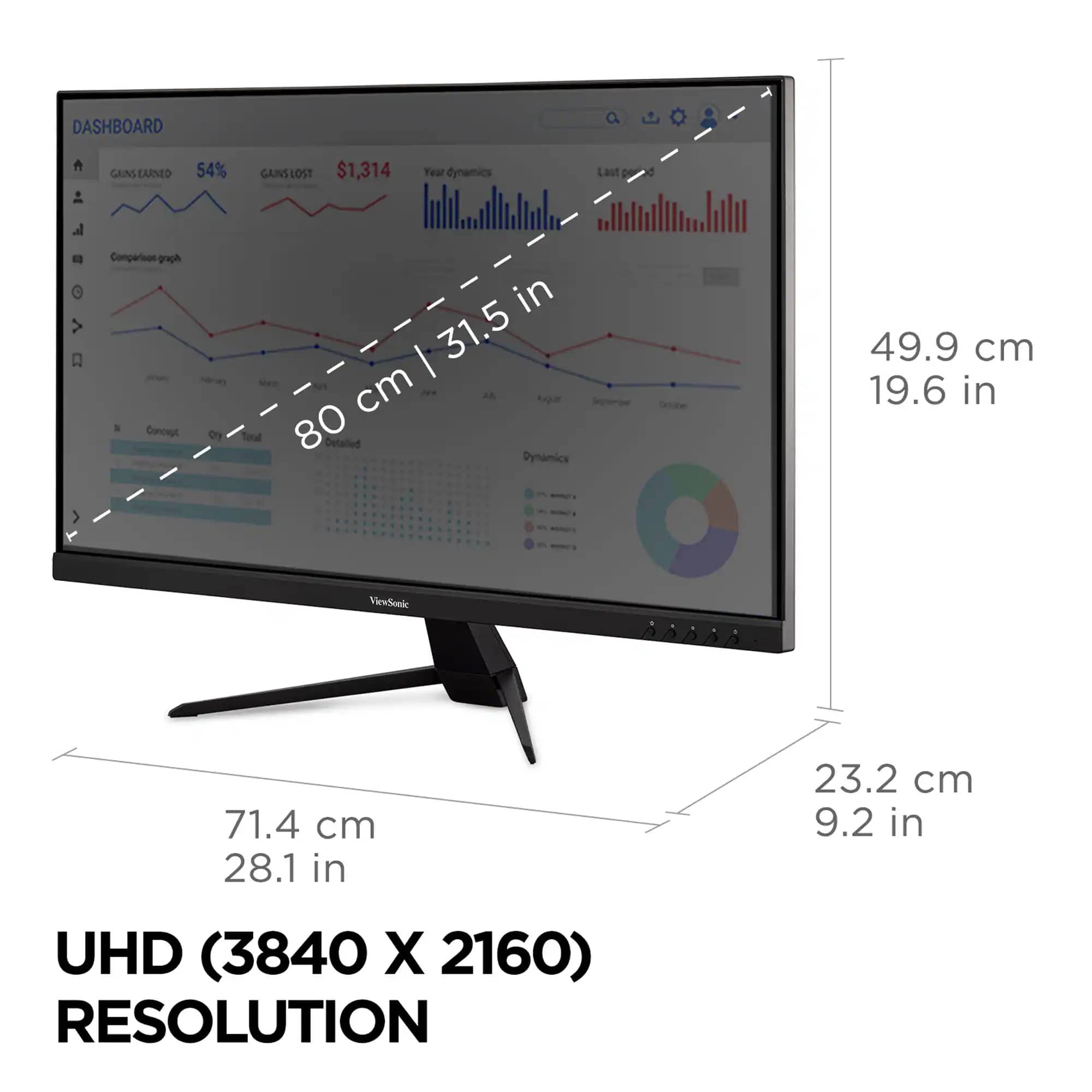 ViewSonic VX3267U-4K Monitors New