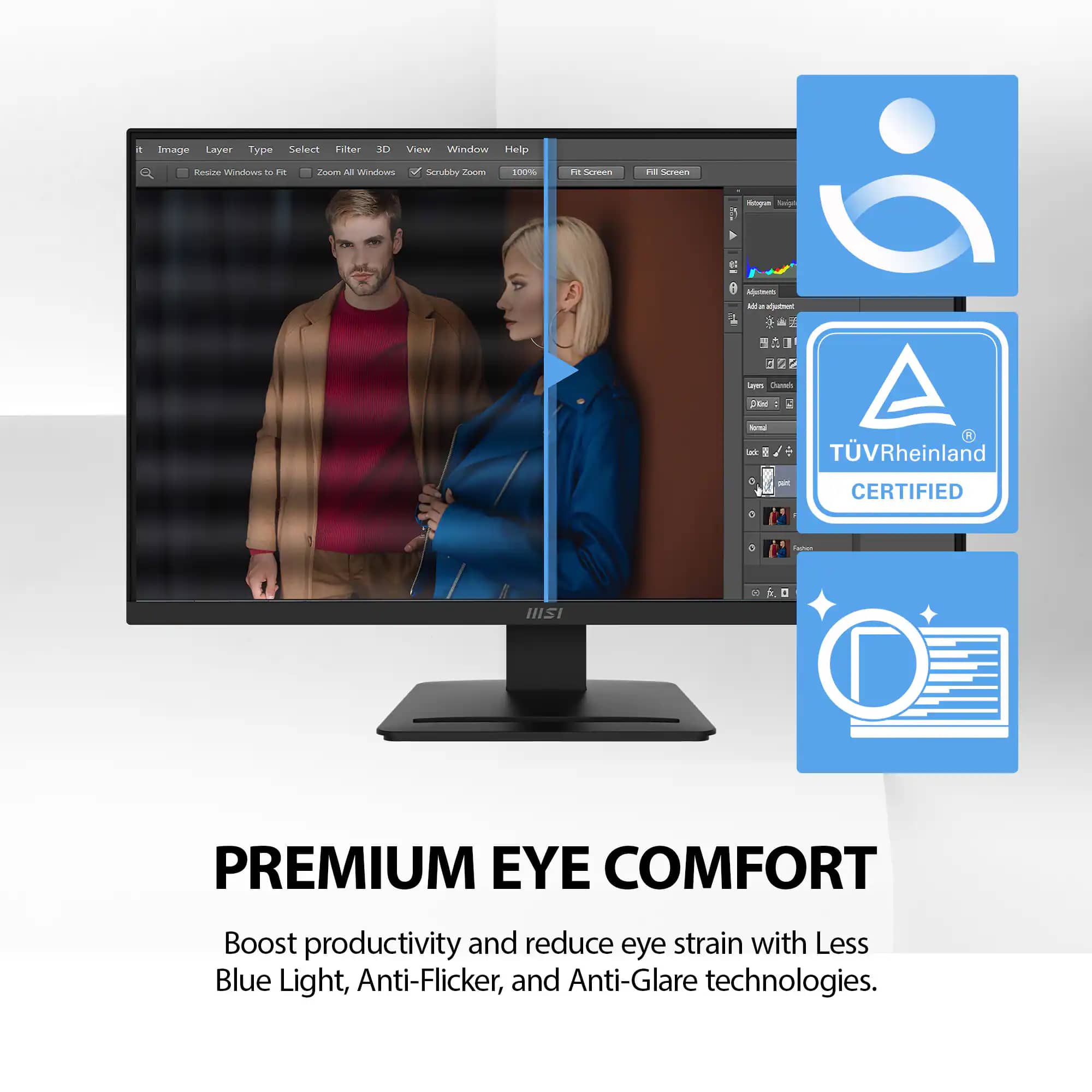 MSI PRO MP273L E14 Monitors New