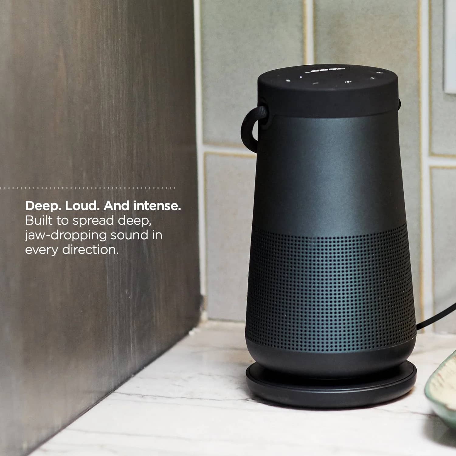 Bose SoundLink Revolve Portable Bluetooth Speakers Black Refurbished - Good