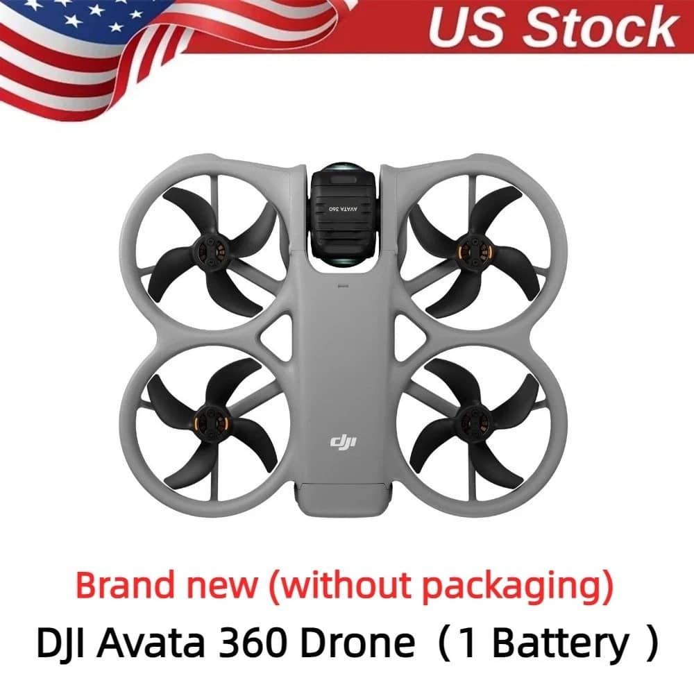 DJI Avata 360 Quadcopters & Multirotors Black Drone Only New