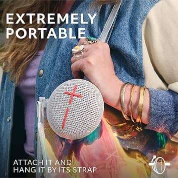 Ultimate Ears MiniRoll Portable Bluetooth Speakers Black New