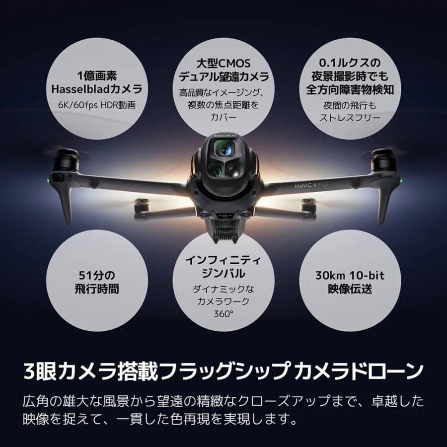 DJI Mavic 4 Pro Quadcopters & Multirotors For parts or not working