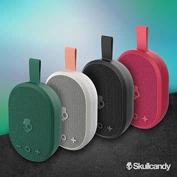 Skullcandy Ounce Portable Bluetooth Speakers Red New