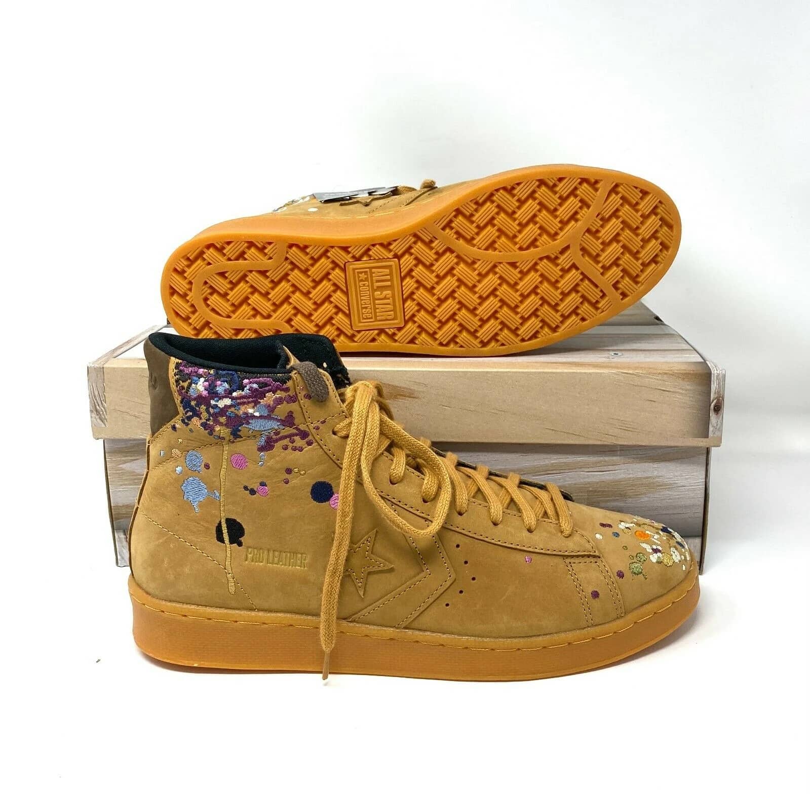 Converse Pro Leather Sneaker Beige 9.5 New