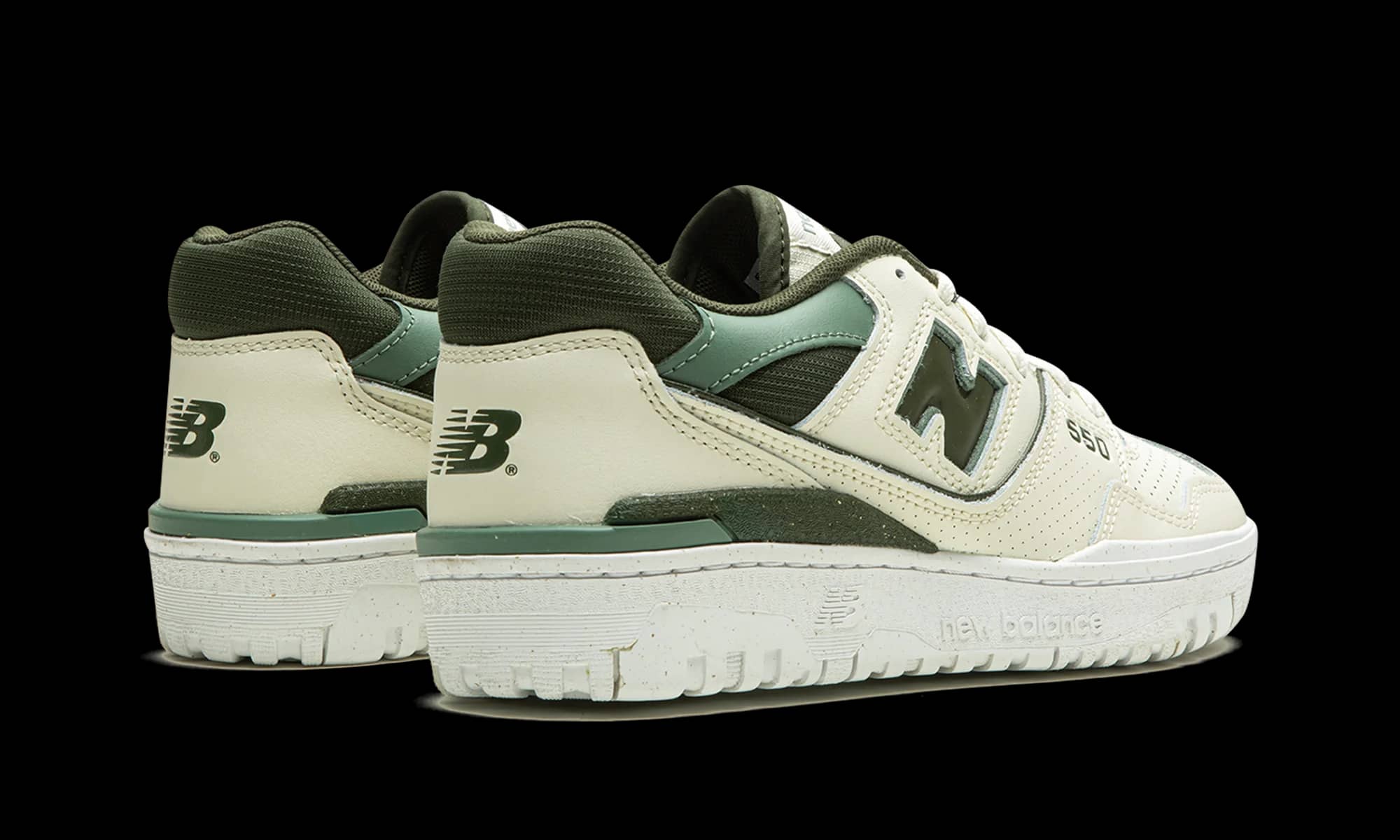 New Balance 550 Sneaker White Full Size Run