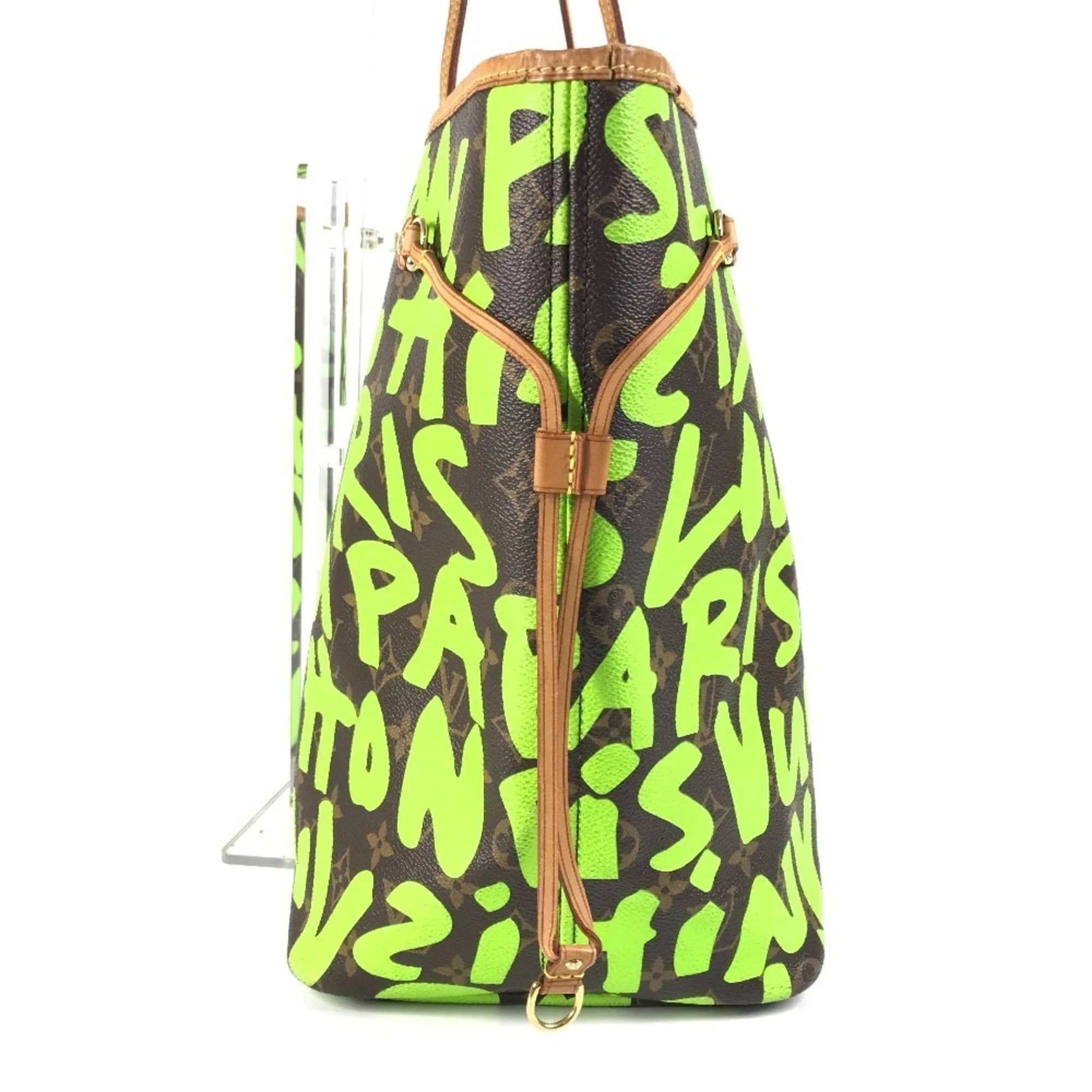Louis Vuitton Neverfull Women's bags GM Green Monogram Canvas Used - Good