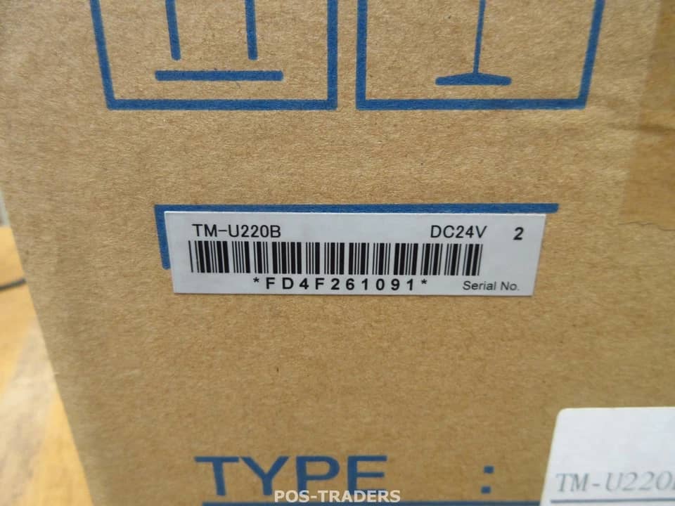 Epson TM-U220B Printers Black Refurbished - Excellent