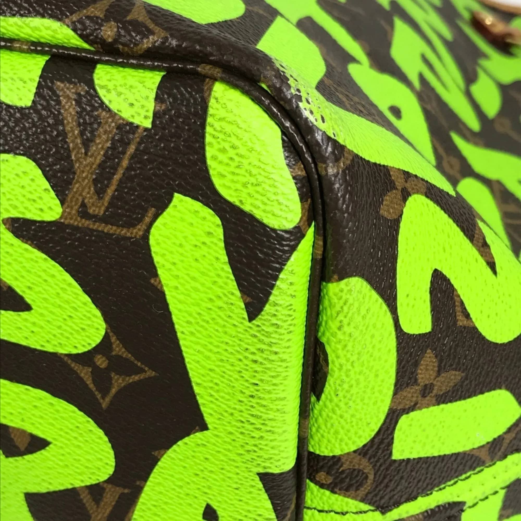 Louis Vuitton Neverfull Women's bags GM Green Monogram Canvas Used - Good