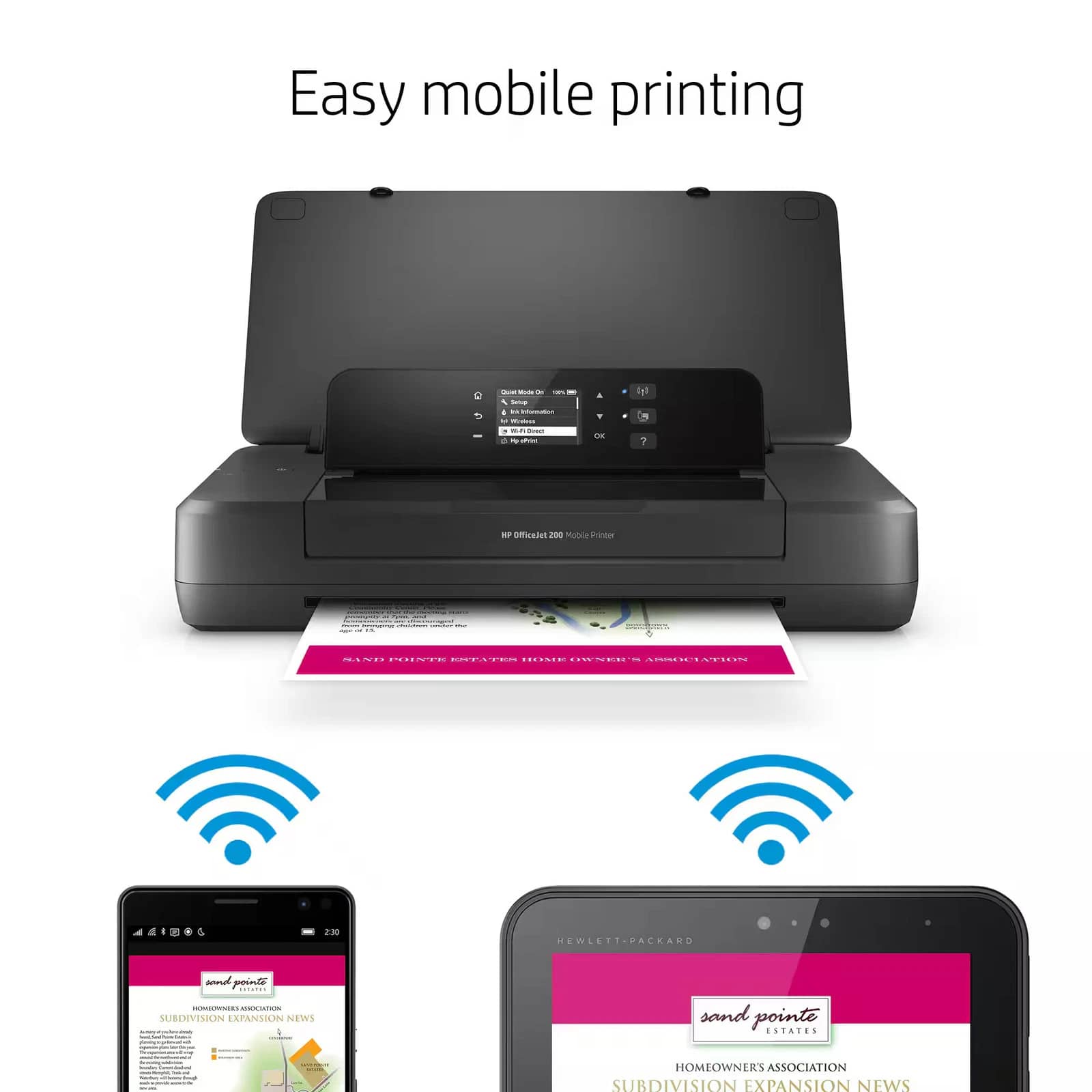 HP HP OfficeJet 200 Mobile Printers New