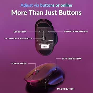 Keychron M7 Mice Black New