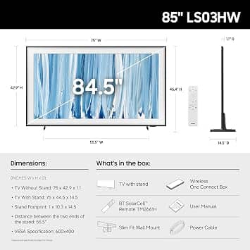 Samsung The Frame Pro-LS03HW TVs 55 inch New