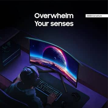 Samsung Odyssey G55C Monitors 27" New