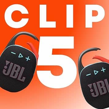 JBL Clip 5 Portable Bluetooth Speakers Purple New