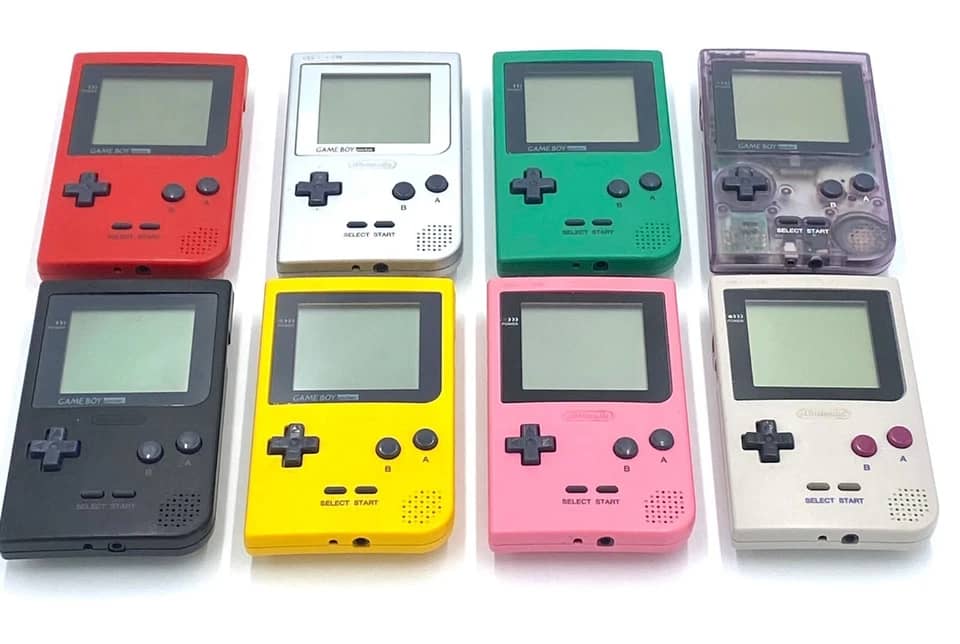 Nintendo Game Boy Pocket Video Game Consoles Black For parts or not working
