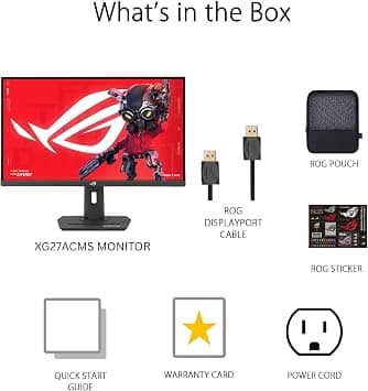 ASUS XG27ACMS Monitors New