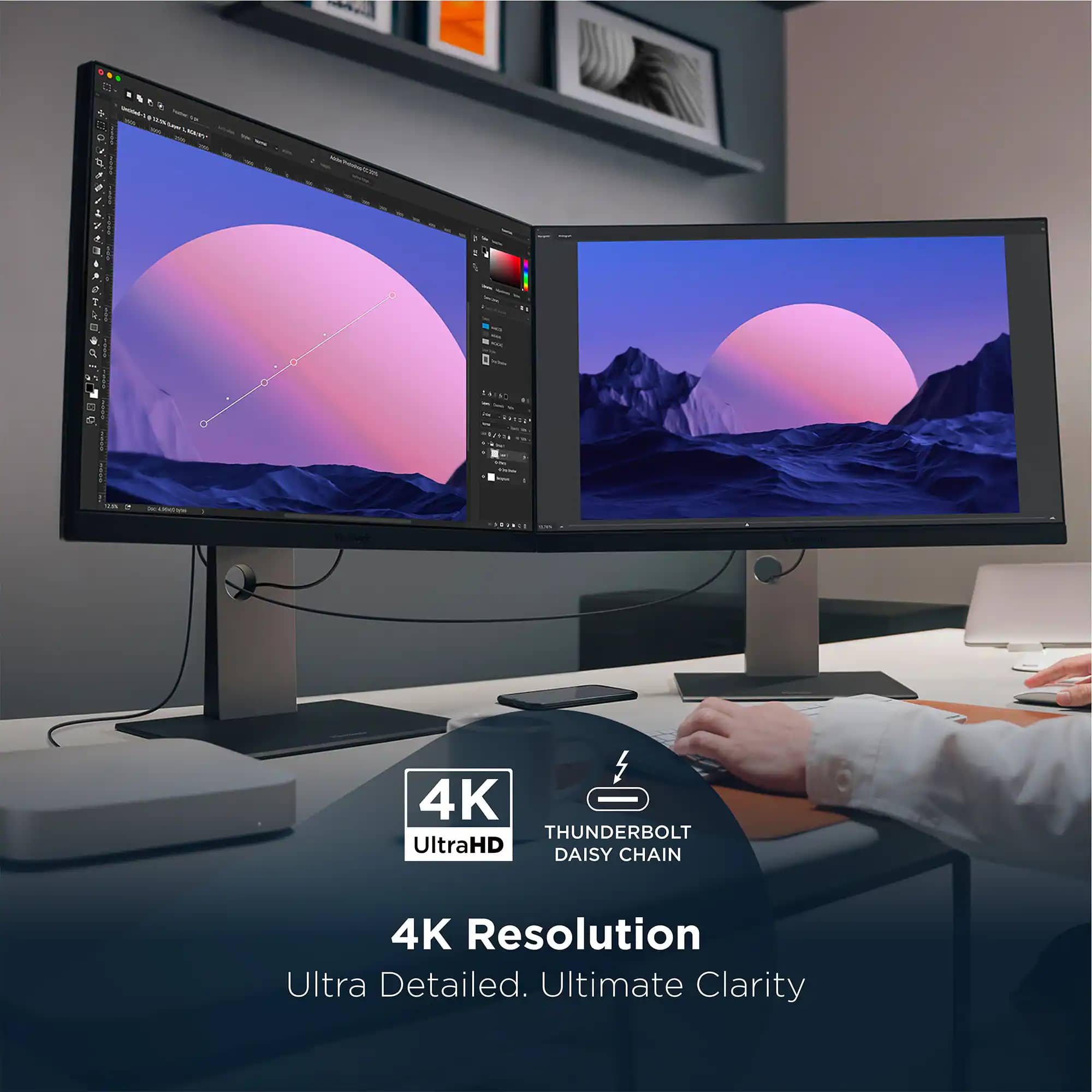 ViewSonic VP2488-4K Monitors New