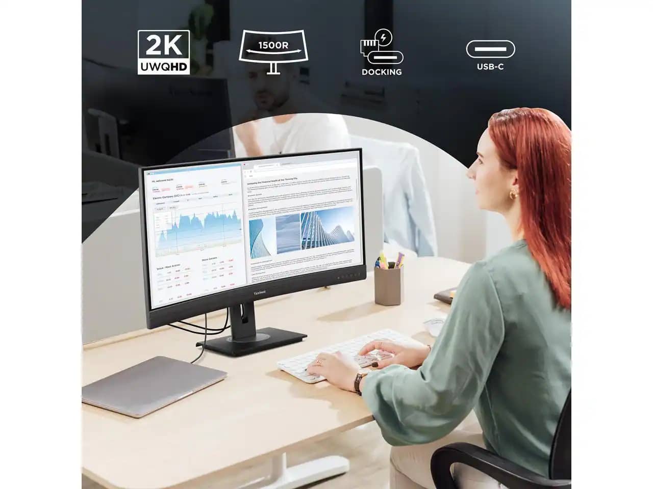 ViewSonic VG3456CA Monitors New