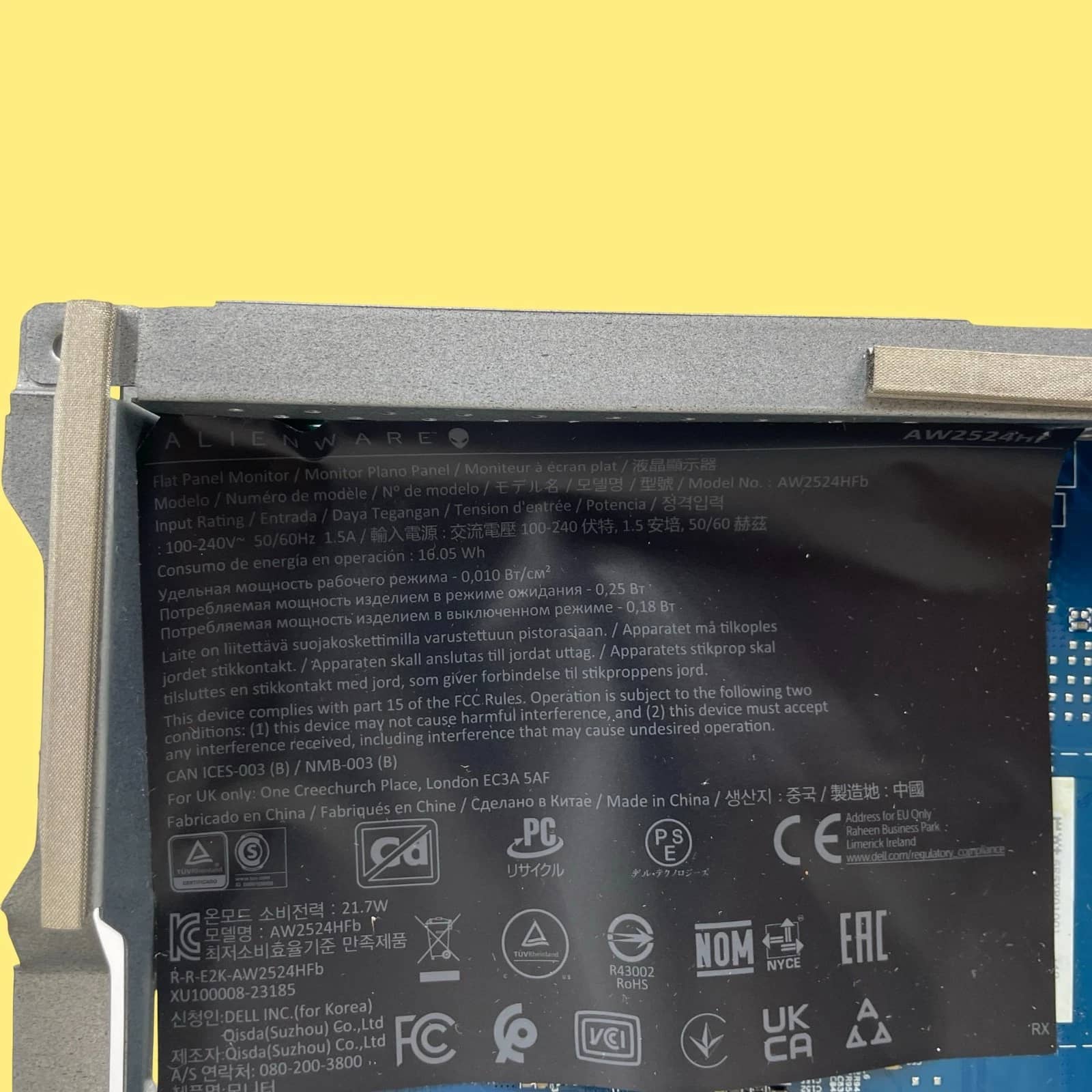 Dell AW2524HF Monitors New