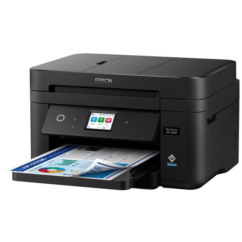 Epson WorkForce WF-2960 Printers Black Refurbished - Excellent