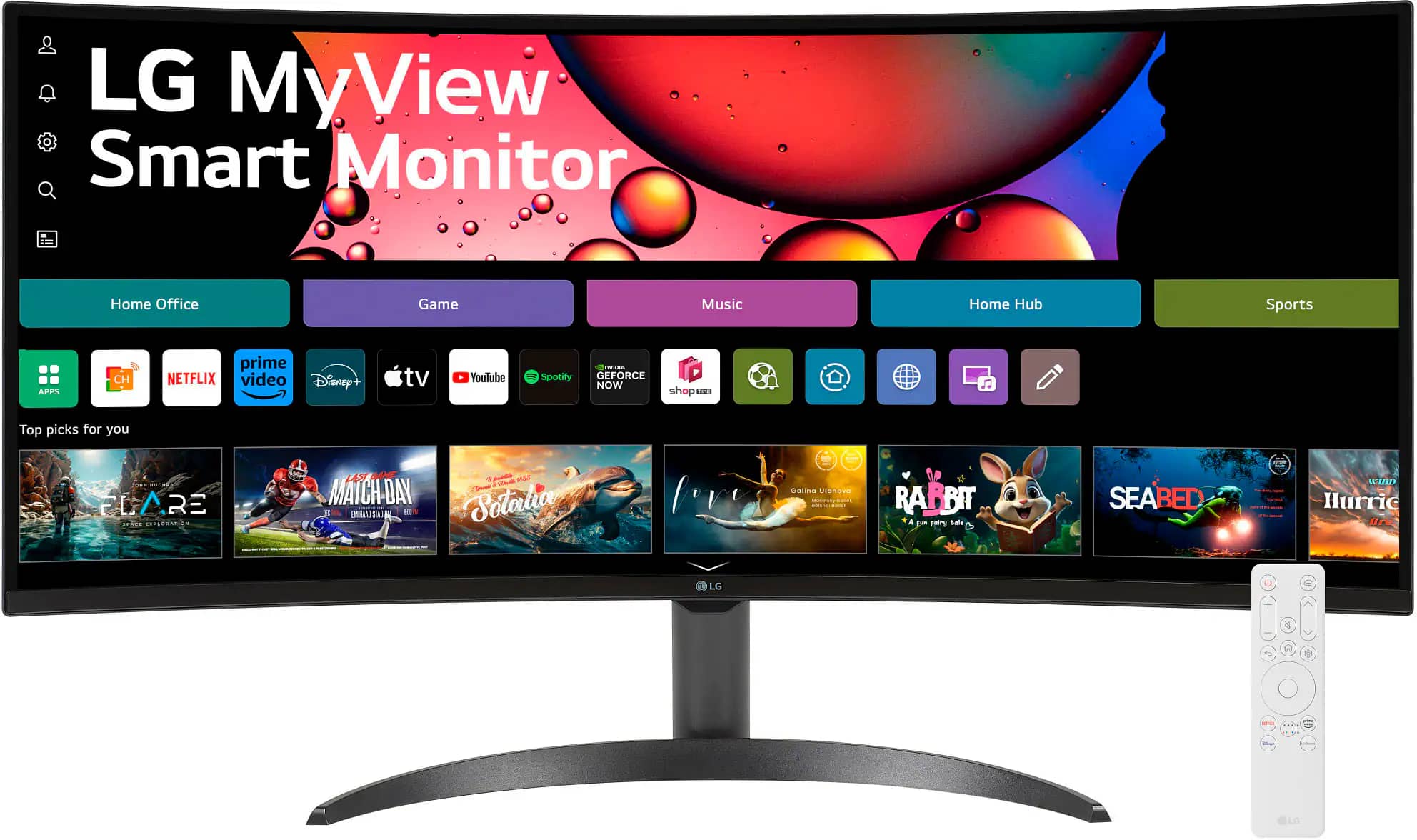 LG 34SR60QC-B Monitors New