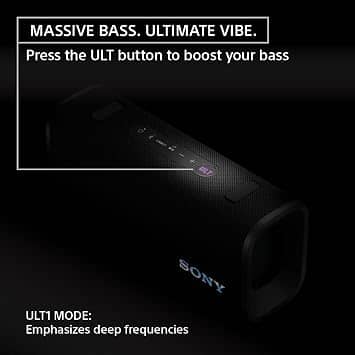 Sony ULT FIELD 3 Portable Bluetooth Speakers Black New