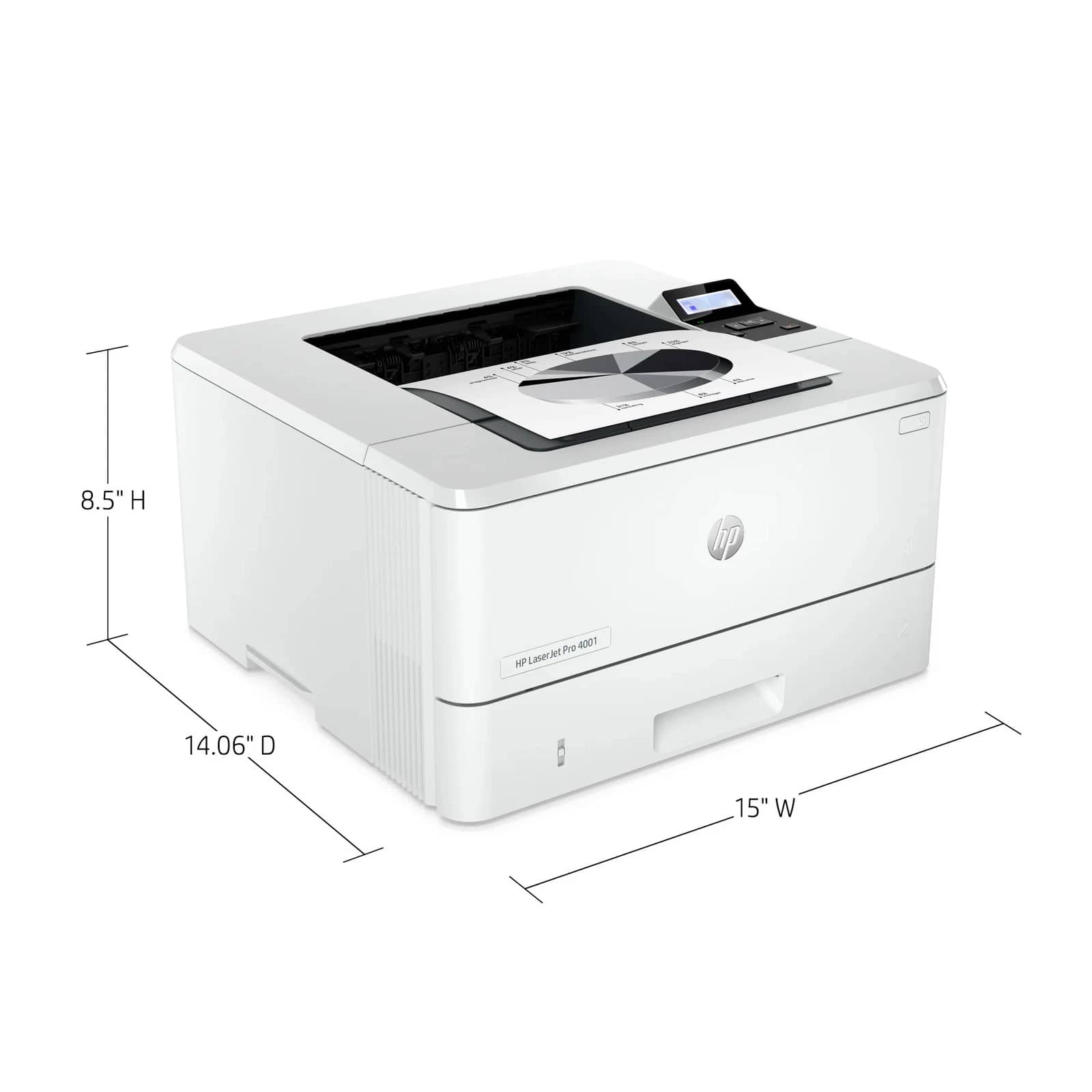 HP HP LaserJet Pro 4001n Printer Printers Open-Box Excellent