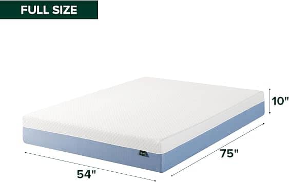 Zinus Cooling Essential Mattresses New Queen 6"