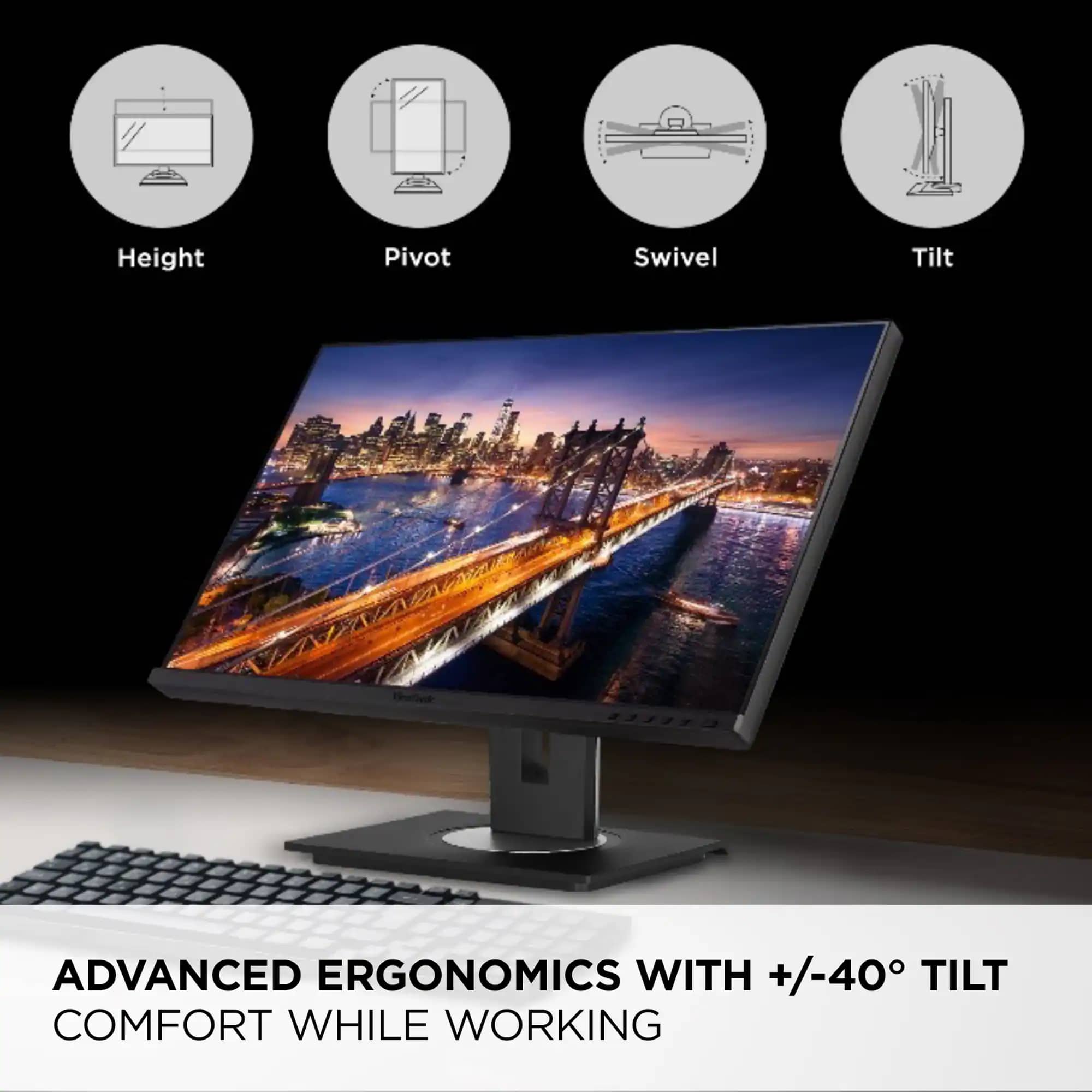 ViewSonic VG245 Monitors New