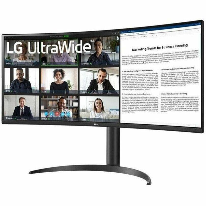 LG 34BR55QC-B Monitors Used - Like New