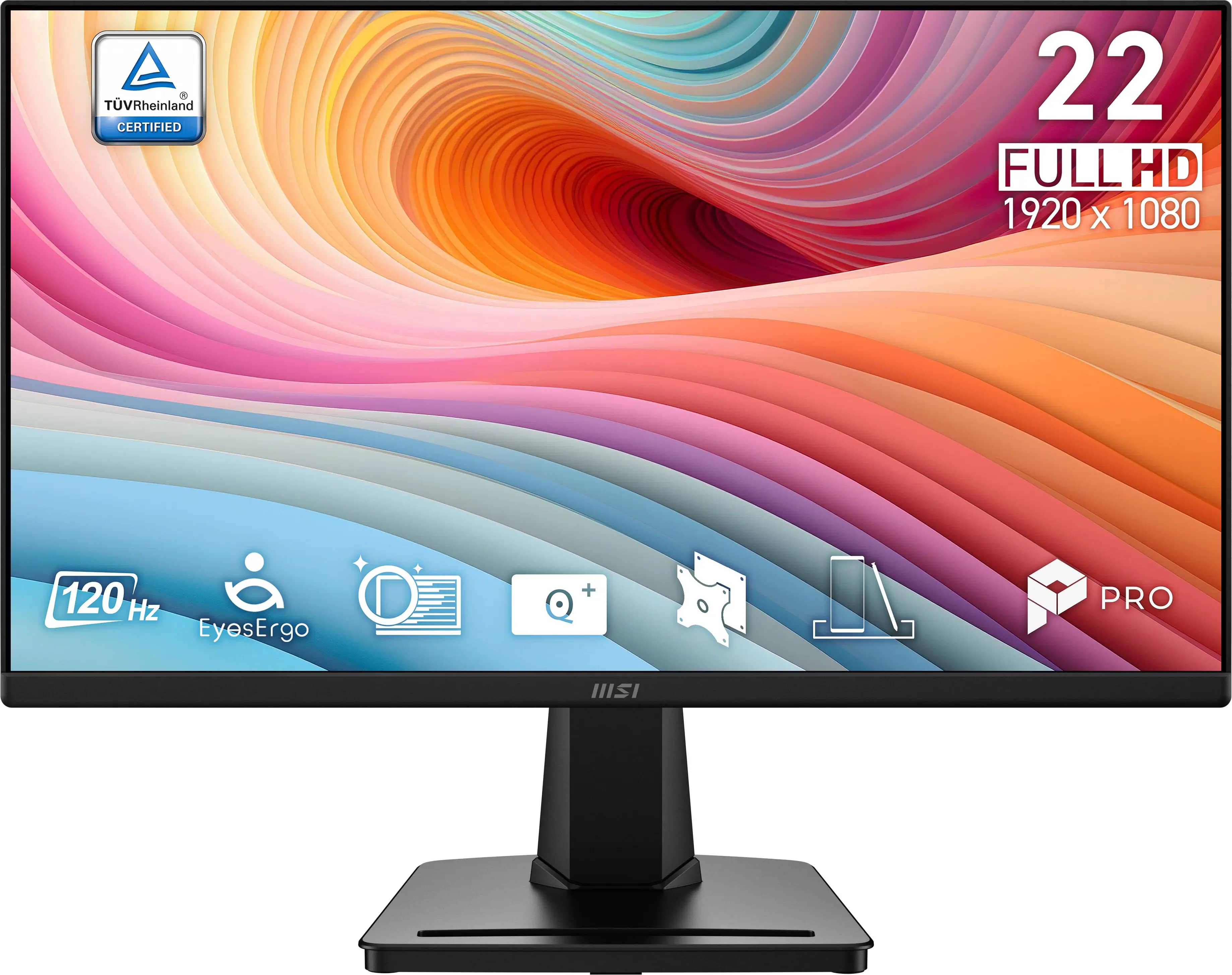 MSI PRO MP225 E12VL Monitors New