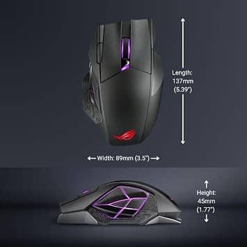 Asus ROG Spatha X Mice Black New