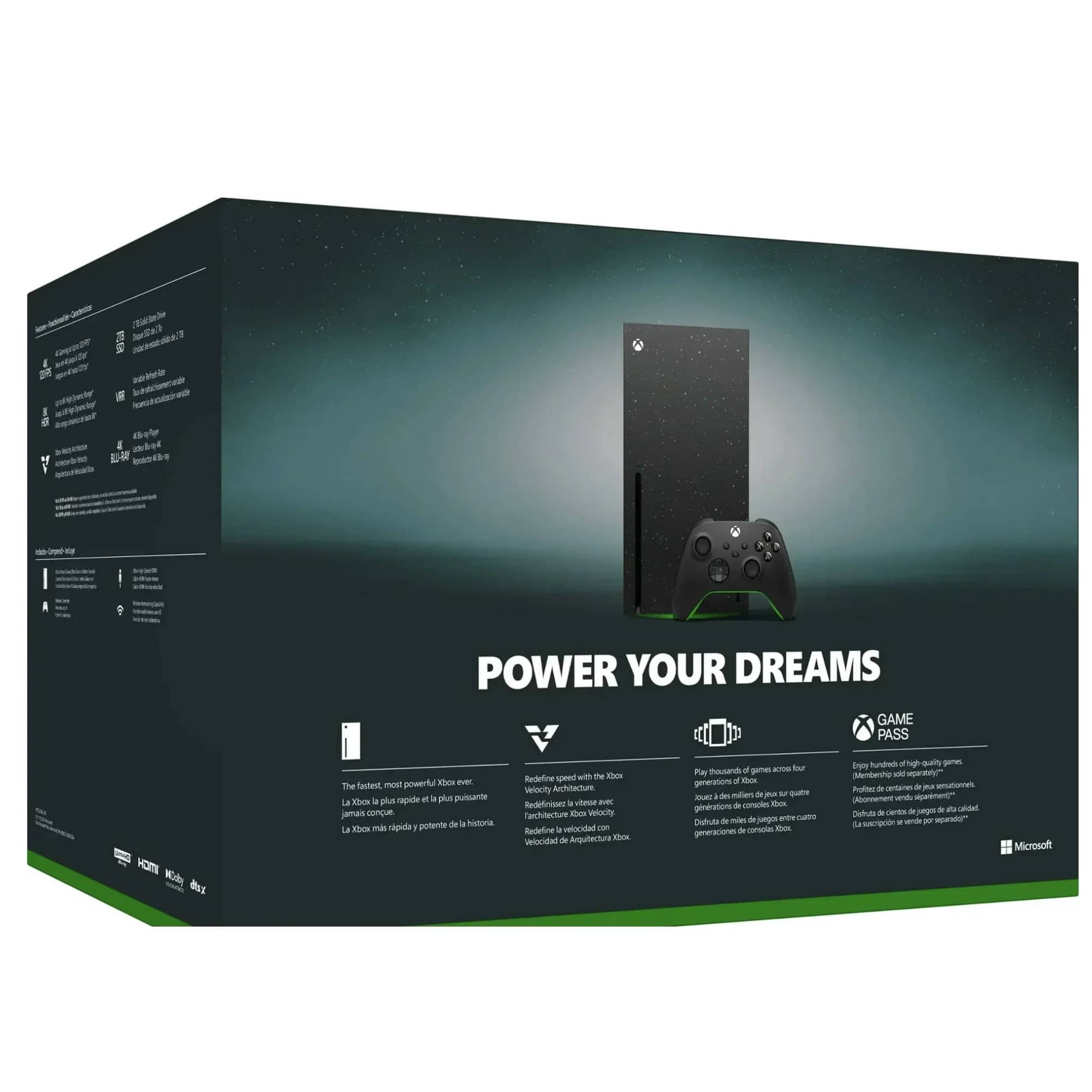 Microsoft Xbox Series X 2TB Galaxy Black Video Game Consoles New