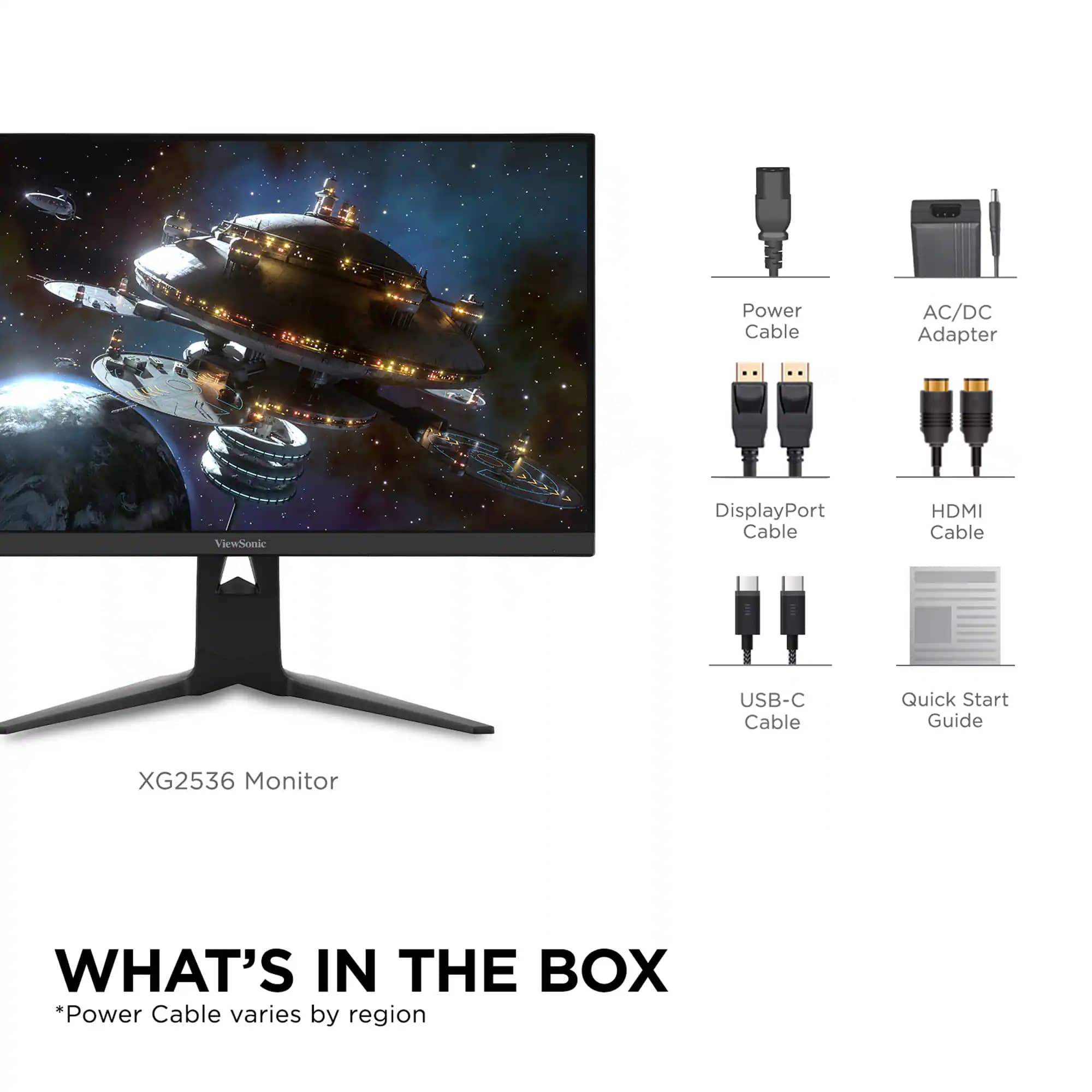 ViewSonic XG2536 Monitors New