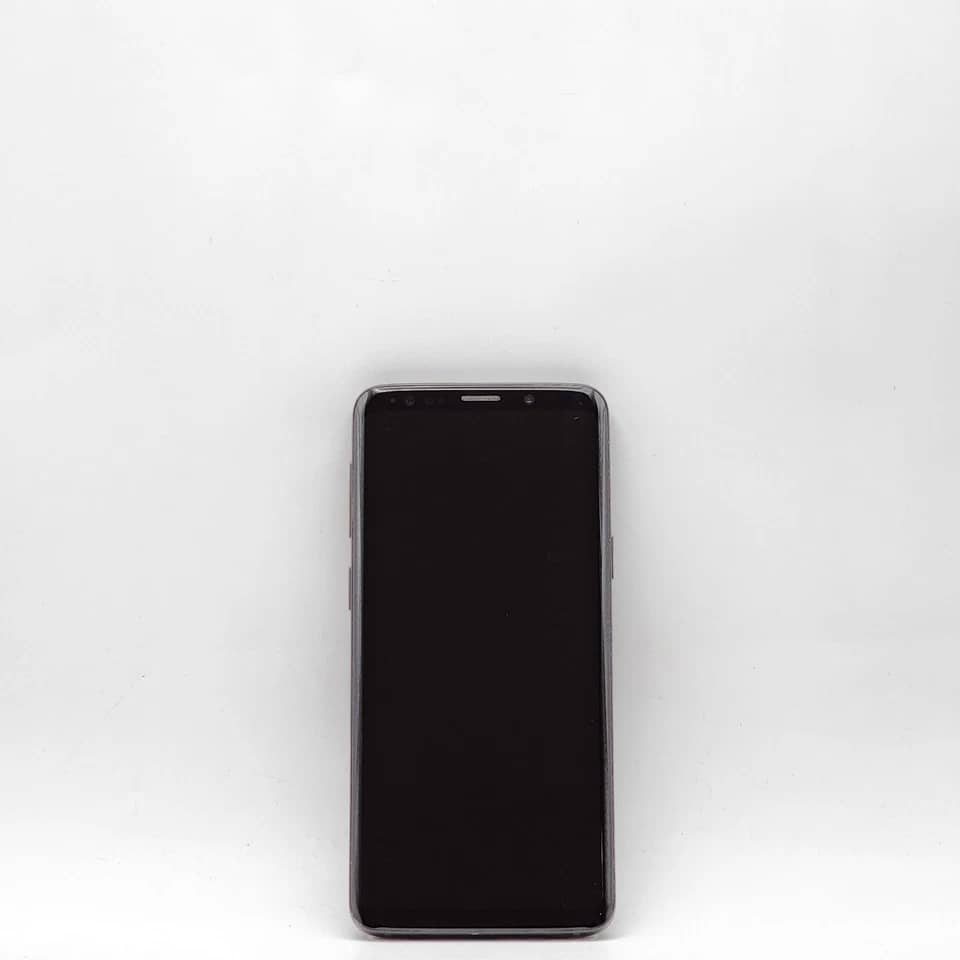 Samsung Galaxy S9 Cell Phones Black AT&T 64GB Refurbished - Acceptable