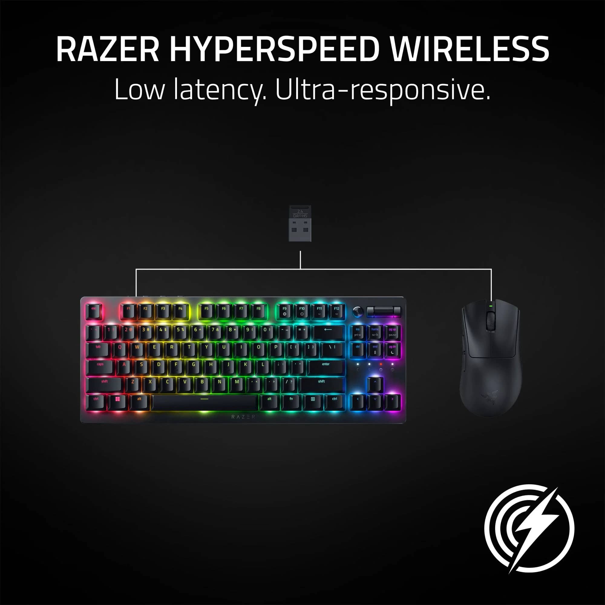 Razer DeathAdder V3 HyperSpeed Mice Black New