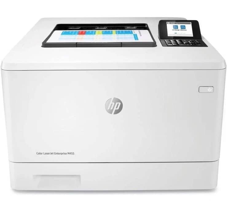 HP HP Color LaserJet Enterprise M455dn Printers White Refurbished - Excellent