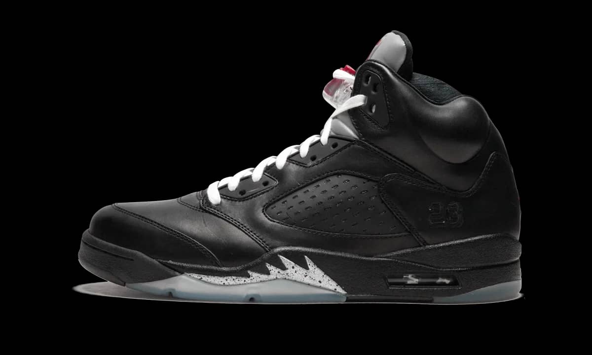 Jordan Air Jordan 5 Retro Sneaker Black New